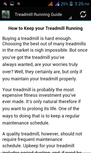 Treadmill Running Tips截图2