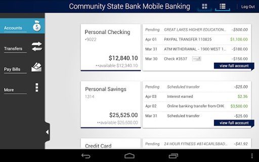 Community State Bank Mobile截图4