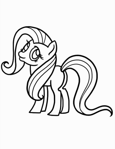 coloring for little pony kids截图1