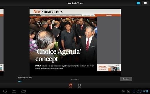 New Straits Times for Tablet截图1