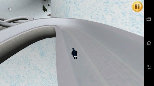 Penguin Bobsleigh 3D截图2