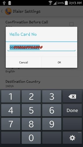 Hello Card Dialer截图5