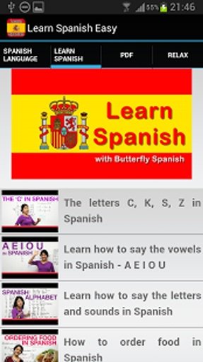 Learn Spanish Easy截图6