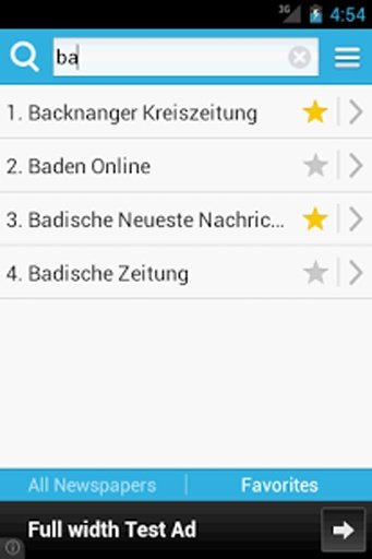 Baden Wurttemberg Newspapers截图5