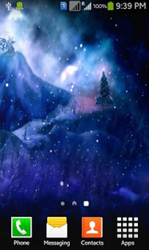 Blue Night Nature HD Wallpaper截图9