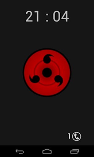 Sharingan LockScreen截图1