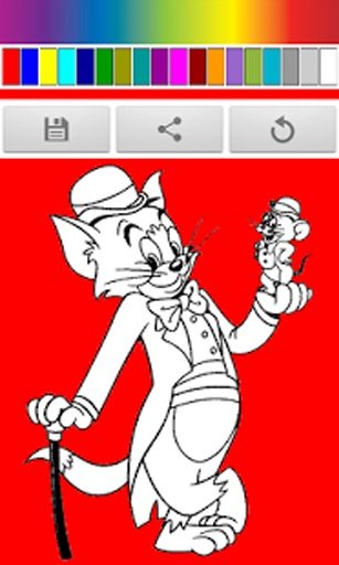 Cat vs Mouse Coloring for Kids截图5