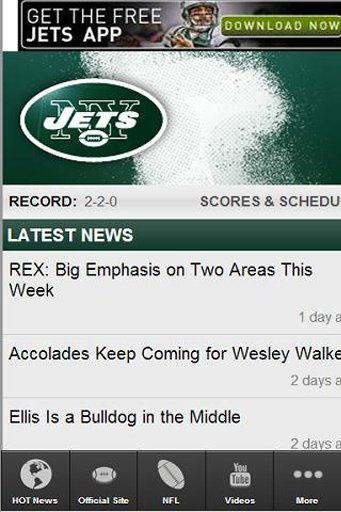 New York Jets News Pro截图4