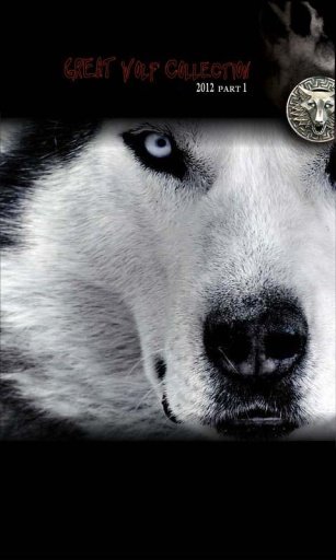 White Wolf Snow Live Wallpaper截图4