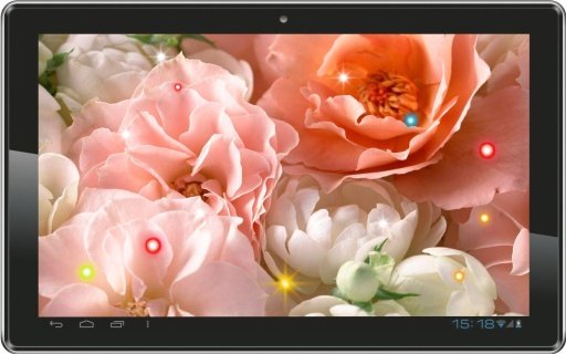 Flowers Music live wallpaper截图1