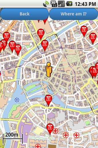 Strasbourg Amenities Map截图2