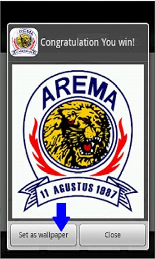 Arema Wallpaper Puzzle截图5