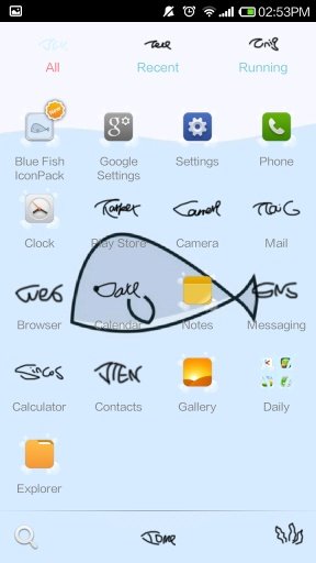 Icon Pack - Blue Fish截图2