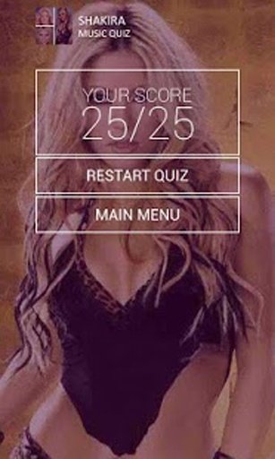 Shakira Music Quiz截图2