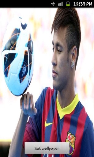 Neymar HD Live Wallpaper 2014截图2