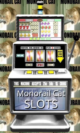 3D Monorail Cat Slots - Free截图2