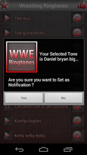 Wrestling Ringtone截图2