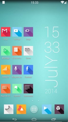 Flat3 Shadow icon Pack HD截图1