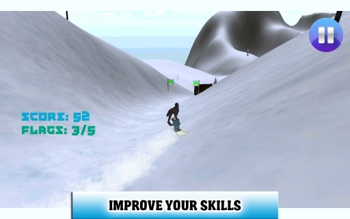 Snowboard: Crazy Party 3D截图8