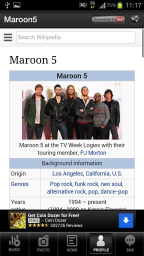 Maroon5 Music Videos Photo截图1