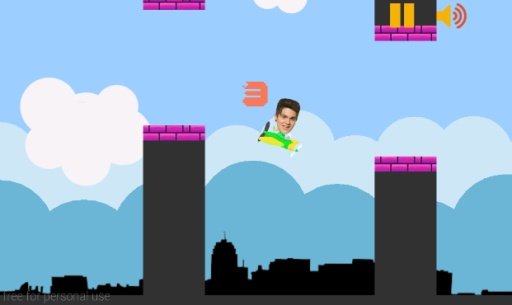 Luan Santana Flappy Game截图2