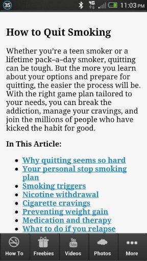 Quit Smoking Today [HOW TO]截图1