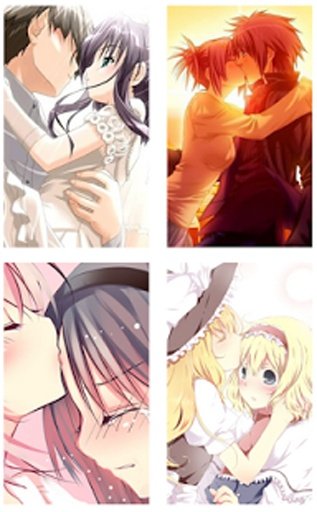 Anime Kiss Wallpaper截图7