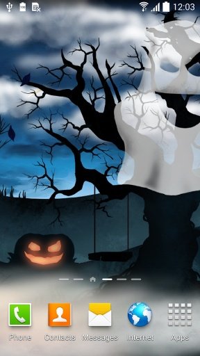 Halloween Night Live Wallpaper截图2