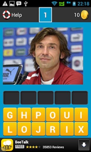 Handsome Footballer Guess Word截图2