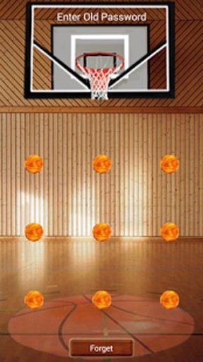 篮球图案屏幕锁截图6