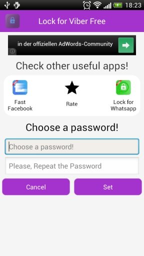 Lock for Viber Free截图1