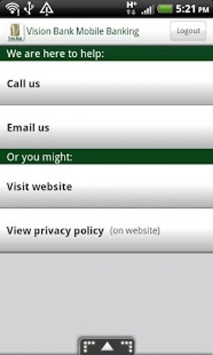 Vision Bank Mobile Banking截图9