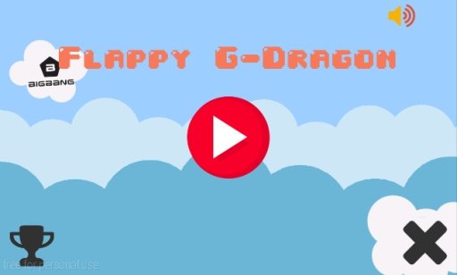 Big Bang G-Dragon Flappy Plane截图3