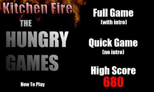 Hungry Games Kitchen Fire FREE截图5