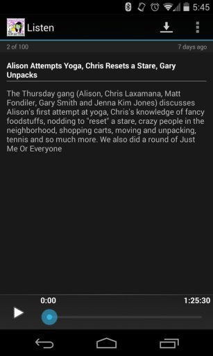 Alison Rosen Podcast截图1