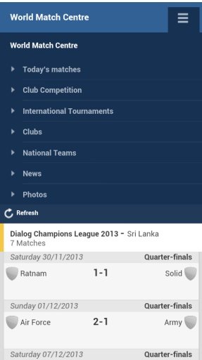 FIFA Live Score Board截图2