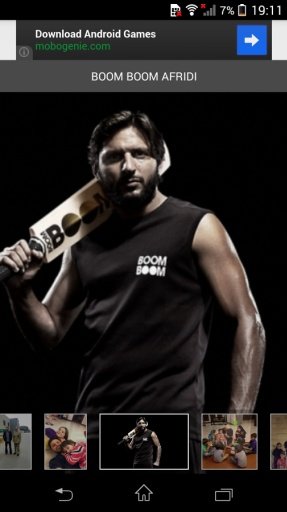 Shahid Afridi Rare Wallpapers截图5