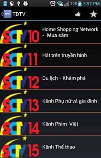 TDTV - Xem TV Kh&ocirc;ng Cần截图6