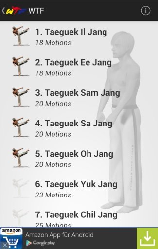 Taekwondo Forms (Sponsored)截图6