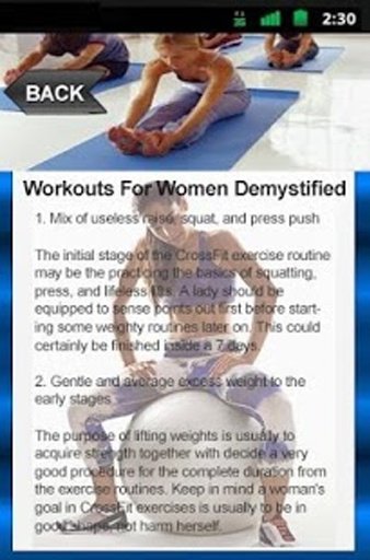 Workouts For Women Demystified截图1