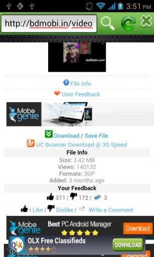 Video Downloader mp4/3gp截图4