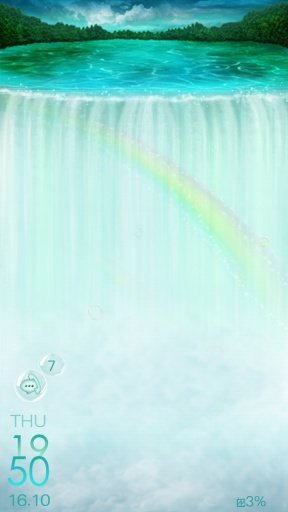 Waterfall Live Locker Theme截图3