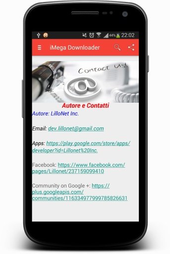 iMega Downloader LITE截图1