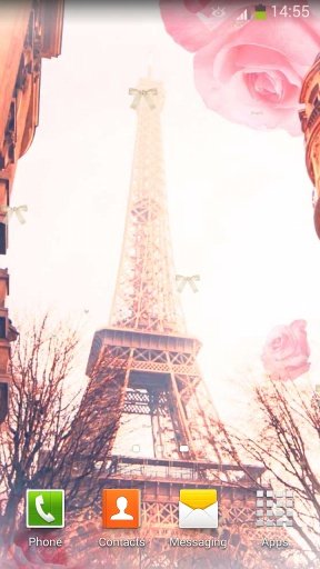 Romantic Paris Live Wallpaper截图2