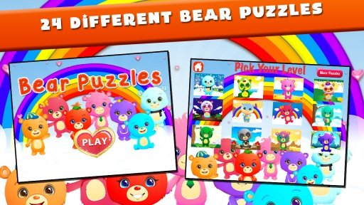 Little Kids Puzzles: Bears截图2