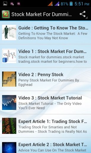 Stock Market For Dummies截图2