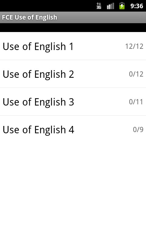 FCE Use of English截图4