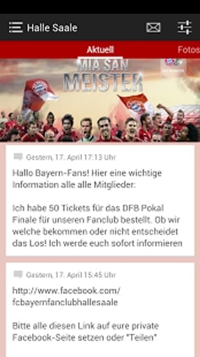 FC Bayern Fanclub Halle Saale截图3