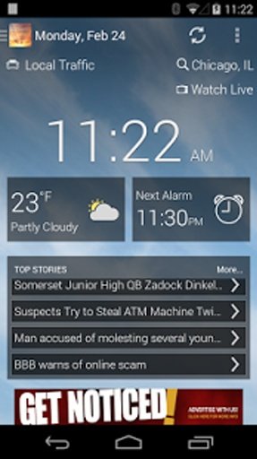 WWMT AM NEWS AND ALARM CLOCK截图5