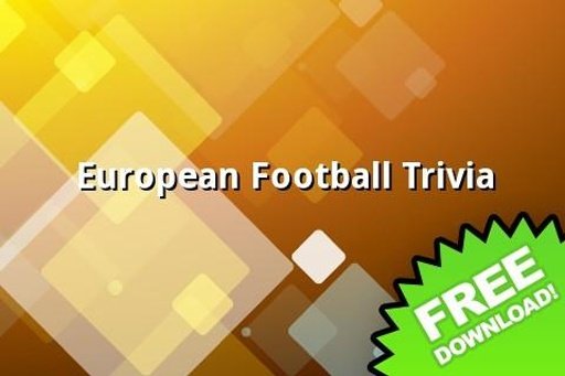 European Football Trivia截图1